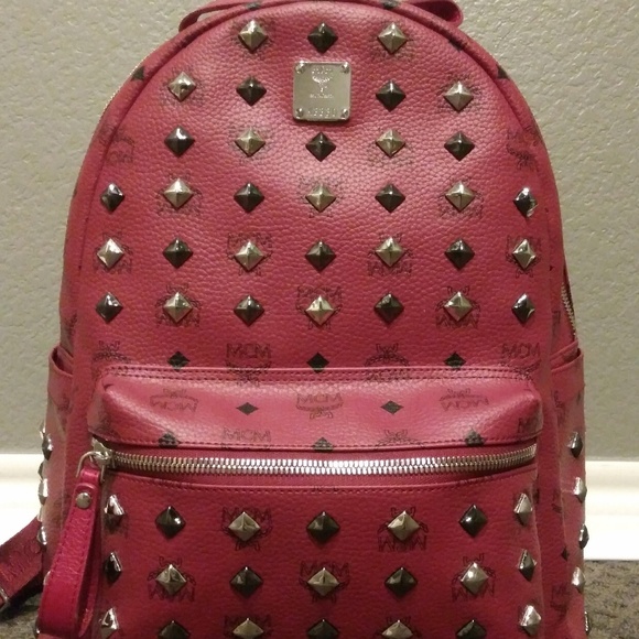 MCM Other - Authentic MCM Studded Backpack